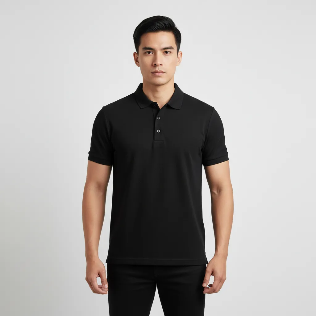 Kaos Polo Pria Katun Lengan Pendek
